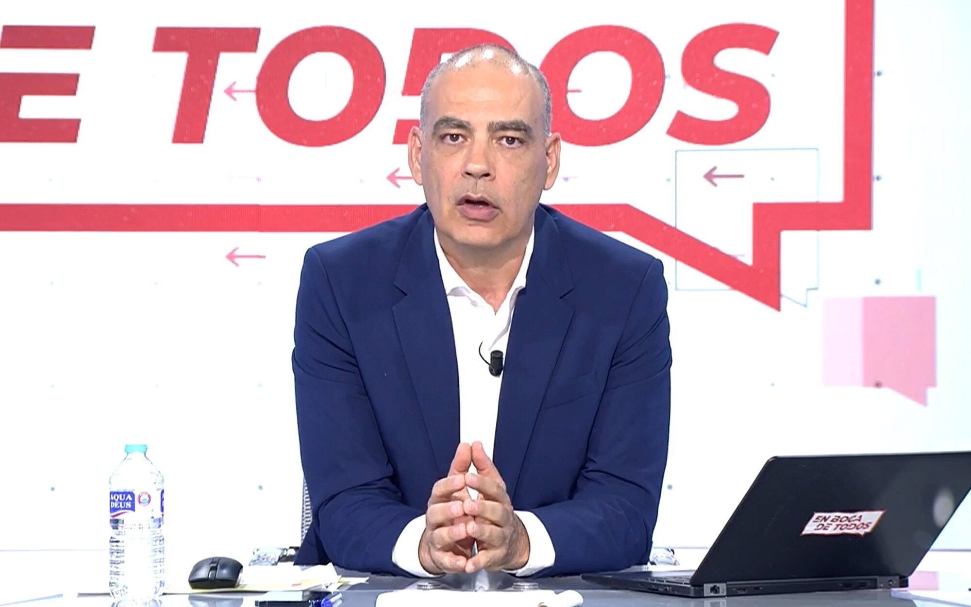 El cabreo de Nacho Abad con un streamer en 'En boca de todos': "Yo con tontos como tú no quiero hablar"