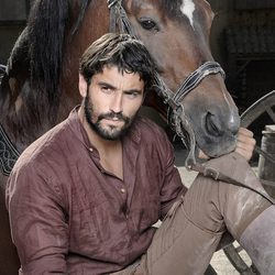 Álex García en la tercera temporada de 'Tierra de lobos'