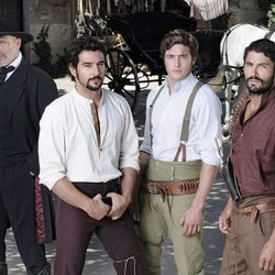 Los hermanos Bravo y Lobo en 'Tierra de lobos'