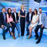 Foto de familia del equipo de 'Espejo público'