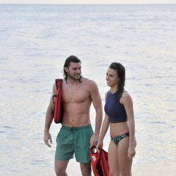 "Logan" Sampedro y Sofía Suescun llegan a la isla hondureña de 'Supervivientes 2018'