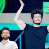 Miki Núñez canta la "La Venda" en el segundo ensayo antes del Festival de Eurovisión 2019