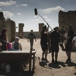 Pablo Rivero (Toni) en el rodaje de la temporada 20 de 'Cuéntame cómo pasó', que recrea la guerra del Golfo