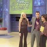 Isabel Gemio, Paula Vázquez y Manu Carreño en 'Hay una carta para ti'