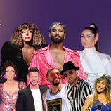 Los artistas invitados a la Barcelona Eurovision Party