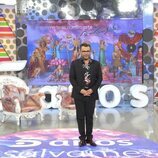 Jorge Javier Vázquez en el quinto aniversario de 'Sálvame'