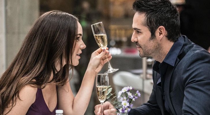 Rubí y Alejandro en la telenovela 'Rubí'