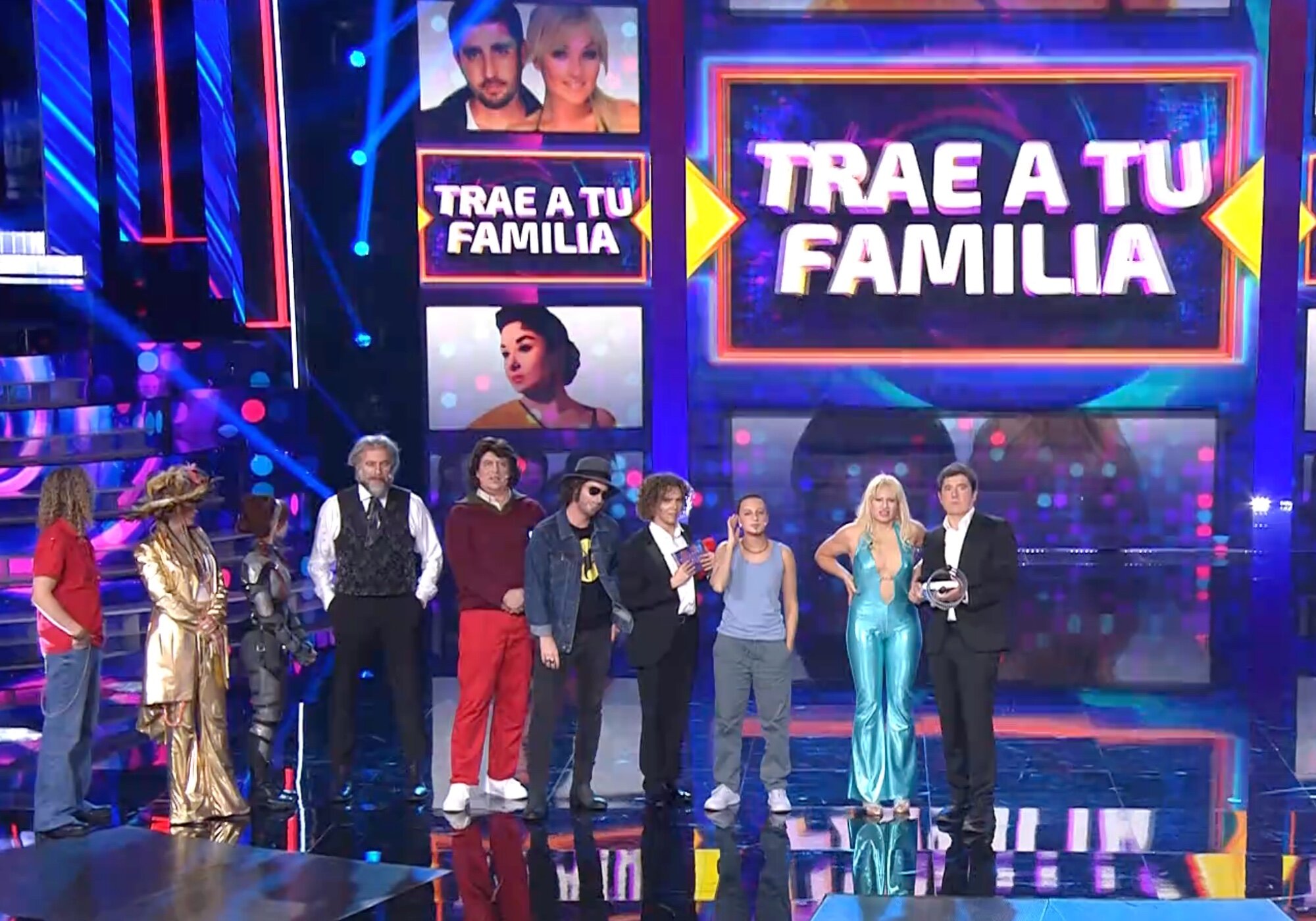 Esperansa Grasia estrena la casilla "Trae a tu familia" en el pulsador de 'Tu cara me suena'