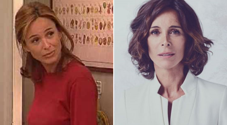 Lydia Bosch en 'Médico de familia' (izq.) y en la actualidad (der.)