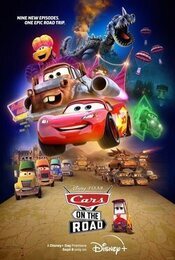 Cartel de Cars en la carretera
